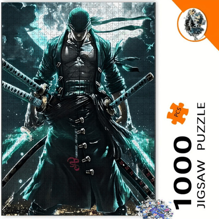 KAYOU Fantasy Anime-Ninja-Krieger Puzzle, 500 Teile