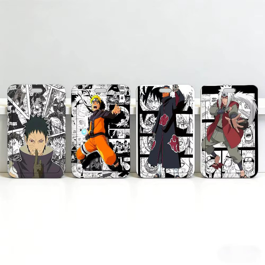 Naruto Lanyard mit Ausweishalter, Unisex - Bild 2