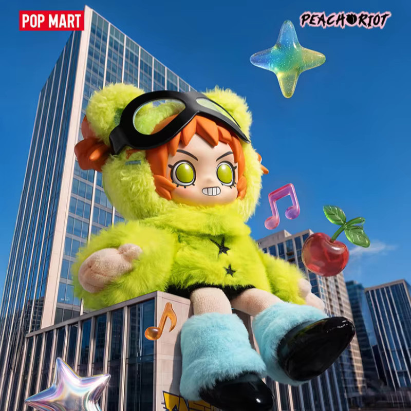 POPMART Peach Riot Fruit Punch Serie, Plüsch-Anhänger Blindbox, Spielzeug - Bild 2