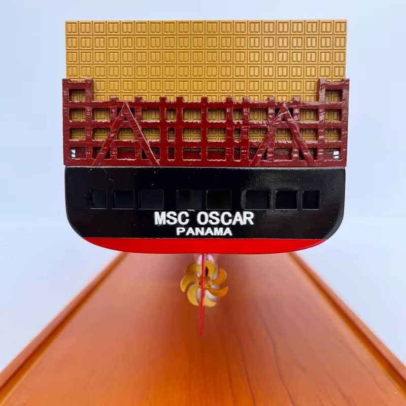 AT 99 MODEL Schiffsmodell aus Metalllegierung als dekoratives Frachtschiff-Ornament - Bild 2