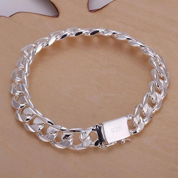 Allbestart Armband 925 Silber, Herren, brown - Bild 1