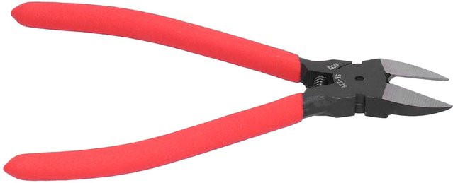 TOMTOP JMS Seitenschneider Diagonalschneider und Elektronikschere aus Chrom-Vanadium-Stahl in Rot - Bild 1