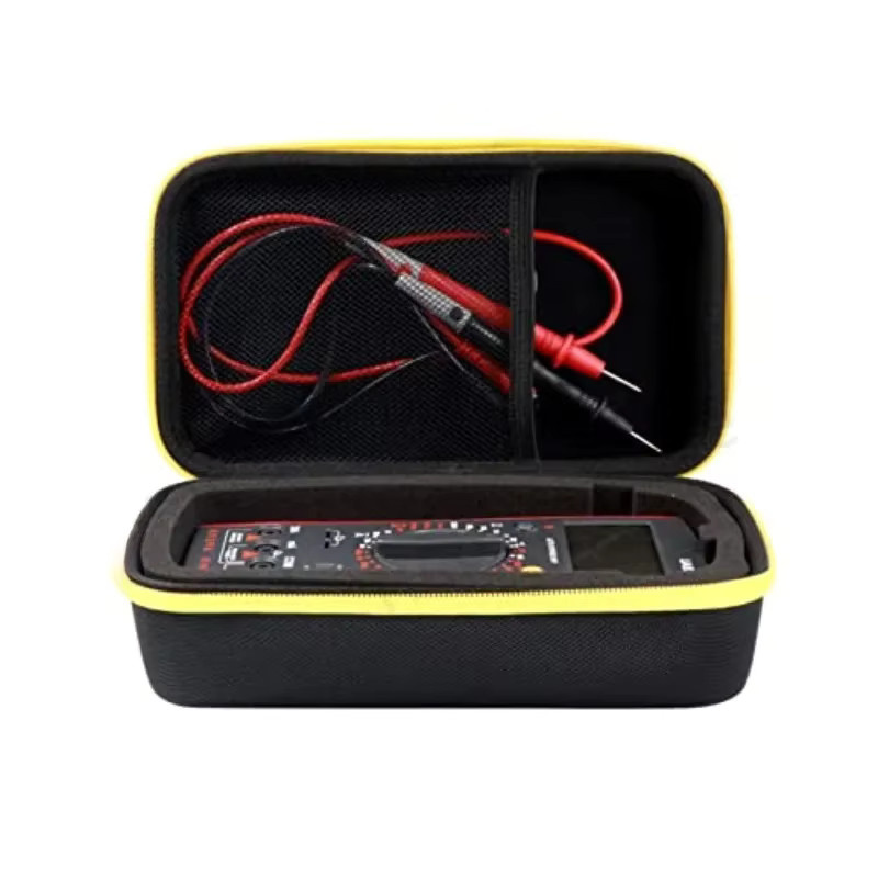 Wrumava Multimeter-Aufbewahrungskoffer als schützende Hartschalen-Aufbewahrungstasche in den Farben Rot, Blau oder Schwarz, passend für Fluke F117C, F115C, F116C und F175C - Bild 3