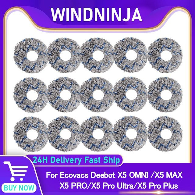 Ecovacs Deebot X5 PRO X5 Pro Ultra X5 OMNI X5 MAX X5 Pro Plus Zubehör Mop-Pad Ersatz Mopptuch - Bild 1