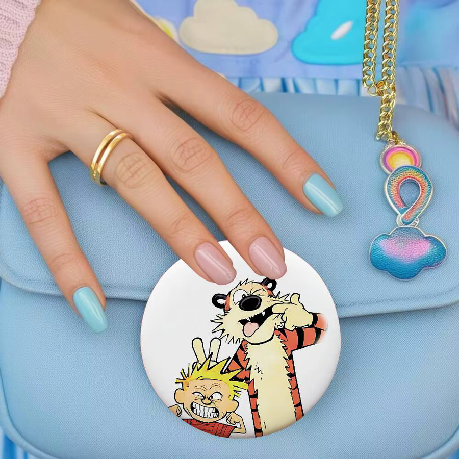 52TOYS Brosche Calvin und Hobbes, Abzeichen, Unisex - Bild 2
