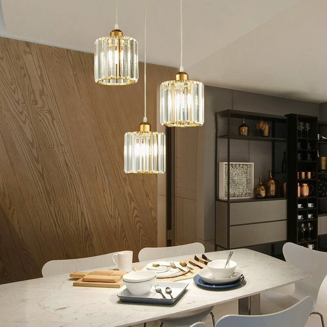 TRAZOS Kristall Kronleuchter K9 Luxus Deckenlampe mit E27 Fassung für Wohnzimmer und Schlafzimmer - Bild 1