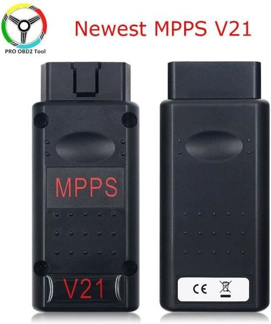 Techtrusty MPPS V21 Chip-Tuning-Tool mit Tricore OBD-Kabel in Schwarz - Bild 1