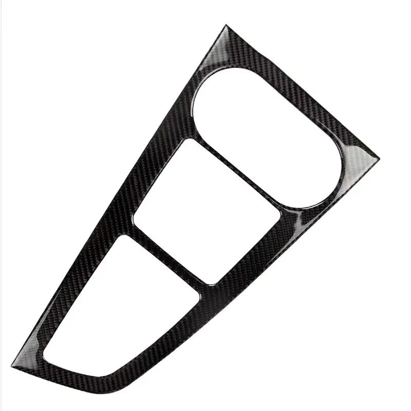 ZCODFOR Carbon Faser Schalthebelblende für Audi A4 A5 B9 S5 2017-2019 Dekorative Rahmen Abdeckung in Schwarz - Bild 3