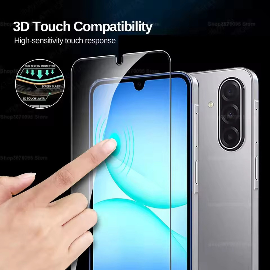 3 Stück Displayschutzfolie aus gehärtetem Glas für Samsung Galaxy M32 M33 5G M21 2021 M31 Prime Edition M20 M21S M22 M23 M30 M30S M31S in Transparent - Bild 2