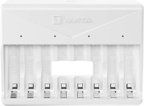 Varta Multi Charger Akkuladegerät für AA und AAA Batterien mit USB Type C, weiß, B: 180 mm, T: 43 mm, H: 240 mm - Bild 1