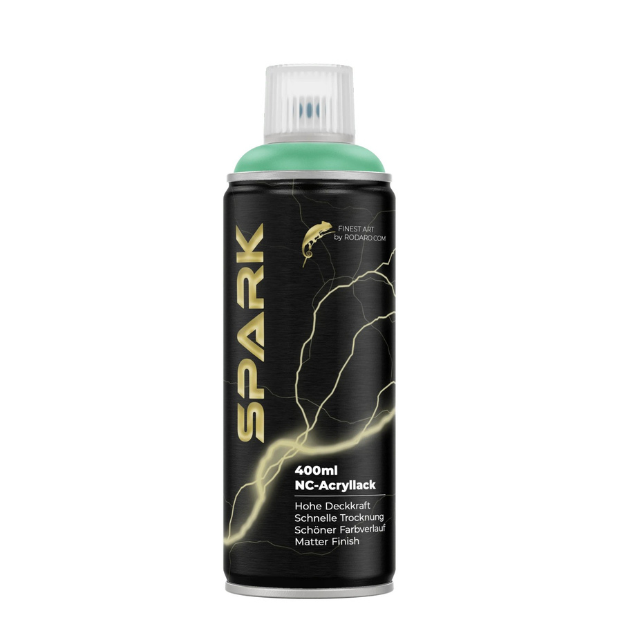 SPARK Spraydose Mentholgrün Matt 400ml wetterfest und schnelltrocknend - Bild 2