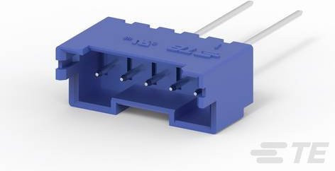TE Connectivity Einbau-Stiftleiste Standard Blau 2-2299683-5 Tape on Full reel - Bild 1