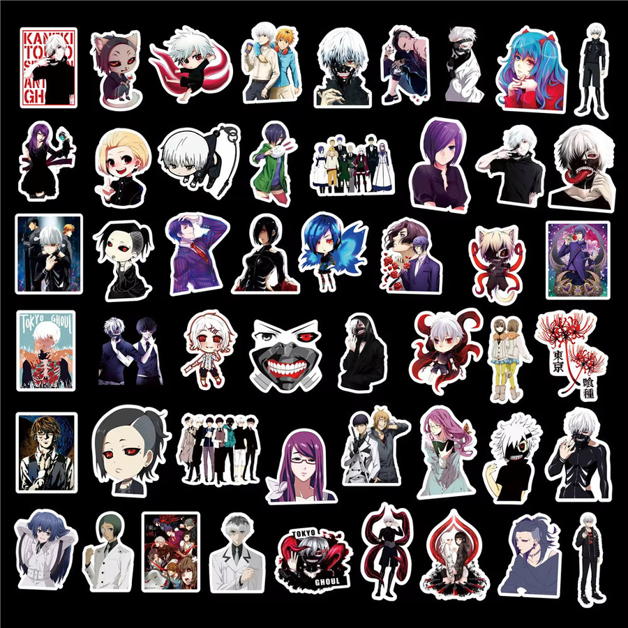 Bandai Tokyo Ghoul Graffiti Aufkleber, Nachfüllpack, Bunt / Mehrfarbig - Bild 4