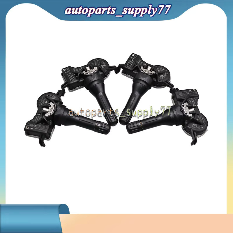 GANGLE TPMS Reifendruckkontrollsensor 433 MHz Schwarz für Nissan Micra K14, NV200, Qashqai II J11, X-Trail T32 und Alpine A110 (40700-4CB0A) - Bild 2