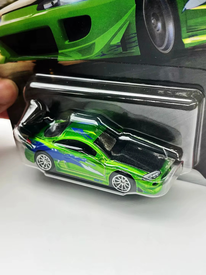 Hot Wheels Fast & Furious 1995 Mitsubishi Eclipse, Druckgussautomodell, 1:64 - Bild 2