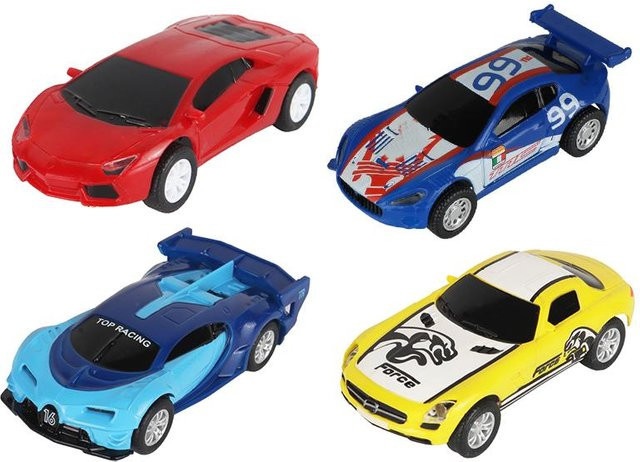 Linyi toy car Elektrische Analog-Slotcars, 1:64, Polizei, ab 7 Jahren - Bild 1