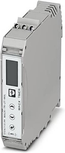 Phoenix Contact 1103345 MACX-TR-2T-MUL Multifunktionaler Zeitschaltgeber mit 2 Wechstern, Zeitbereich: 10 ms - 999 h, Grau - Bild 1
