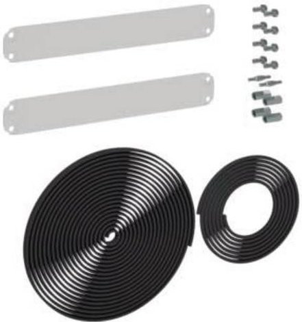 Hager FZ721B Adapter zum seitlichen Anreihen von 400mm Schränken in Weiß - Bild 1