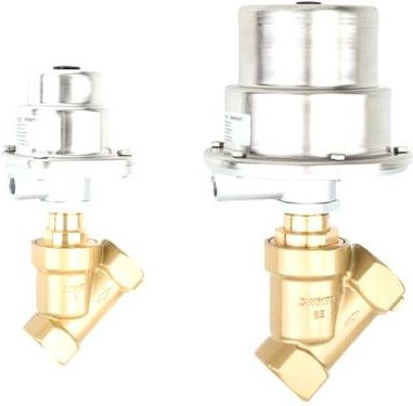 IMI Norgren Sitzventil 8218200.0000.00000 aus Messing mit PTFE-Dichtung in Silber - Bild 1