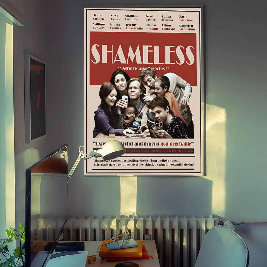 Shameless Anime Poster Retro Wandkunst für deine Zimmerdekoration in HD Qualität - Bild 2