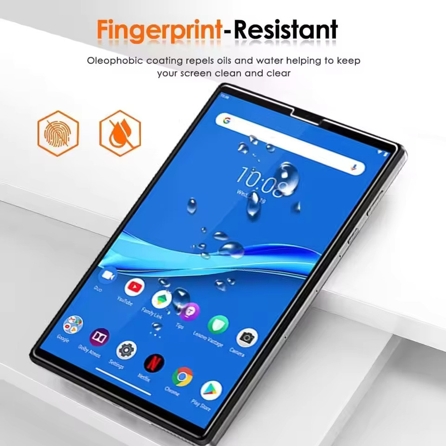 2er-Pack Displayschutz aus gehärtetem Glas für Lenovo Tab M10 Plus FHD 10,3 Zoll TB-X606F X606X, transparent - Bild 5