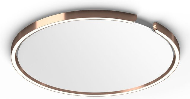 Occhio Mito Soffitto 60 Up LED-Deckenleuchte in Roségold und Weiß Matt mit Occhio Air Modul und x-tra warm LED (2200K - 3500K) - Bild 1
