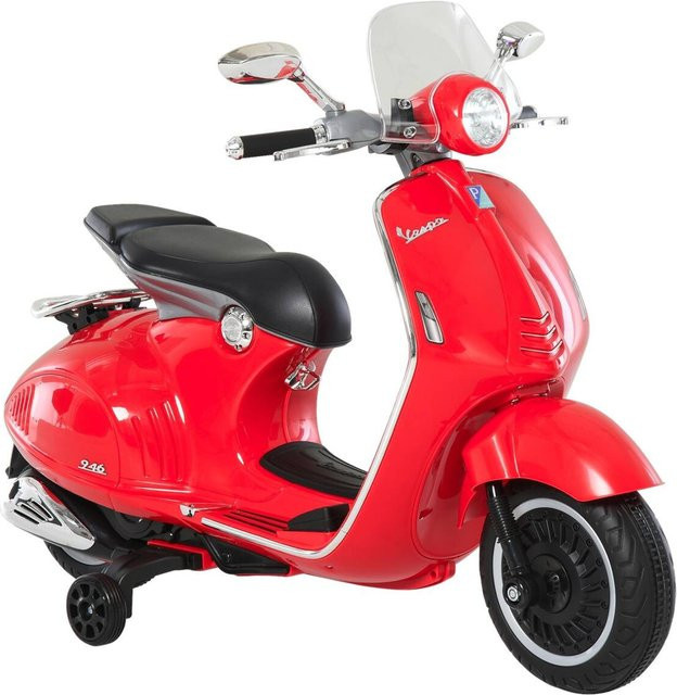 HOMCOM Kinder-Elektro-Motorrad, rot, ab 3 Jahre - Bild 1