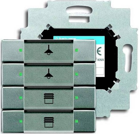 Busch-Jaeger Tastsensor 6127/01-803 in Grau und Transparent - Bild 1