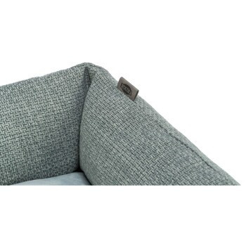 Trixie Hundebett Viviana Sofa aus Samt mit abnehmbarem Bezug und rutschfester Unterseite, Breite: 80 cm, Tiefe: 80 cm - Bild 3
