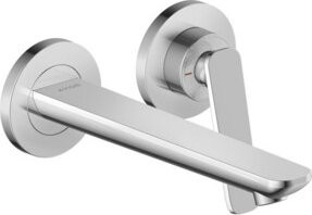 Hansgrohe Axor Citterio C Waschtisch-Einhebelmischer in Chrom, Wandmontage, Ausladung: 19,3 cm - Bild 1