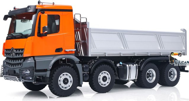 TOUCAN RC HOBBY RTR Kabolite 8x8 RC Muldenkipper, ferngesteuert, 1:14, mit Licht- und Soundsystem - Bild 1
