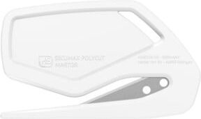 Martor Sicherheitsmesser SECUMAX POLYCUT mit Abbrechklingen in Weiß, 100 Stück - Bild 1