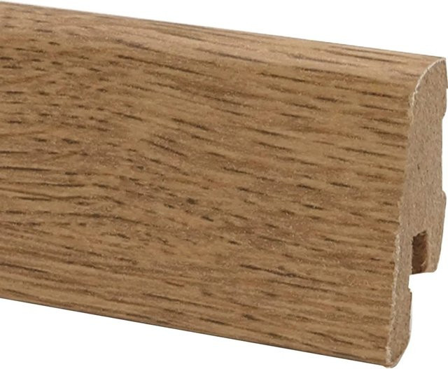 Döllken Profiles Sockelleiste Modern 40 in Eiche Dunkel, Höhe: 40 mm, Breite: 18 mm, Länge: 2400 mm - Bild 1