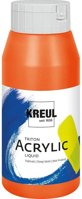 KREUL Triton Acrylfarbe in Echtorange - Bild 1