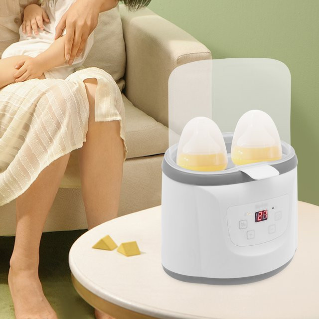 6-in-1 Flaschenwärmer und Babynahrungswärmer mit 400W in Weiß - Bild 1