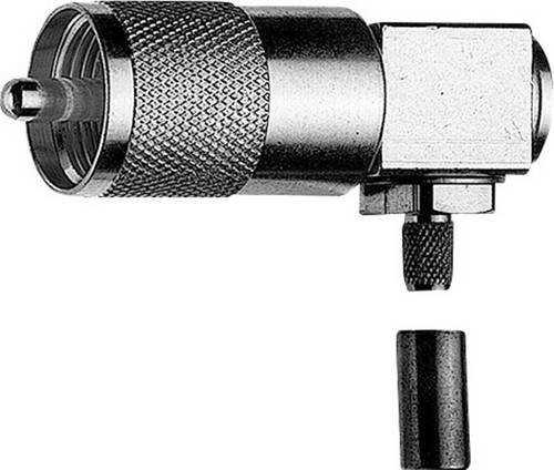 Telegärtner UHF-Steckverbinder gewinkelt 50 Ohm in Silber - Bild 1