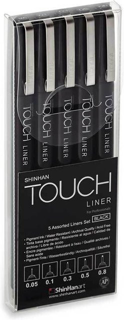 ShinHan TOUCH Liner Pigment Eyeliner in Schwarz für Professionals - Bild 1
