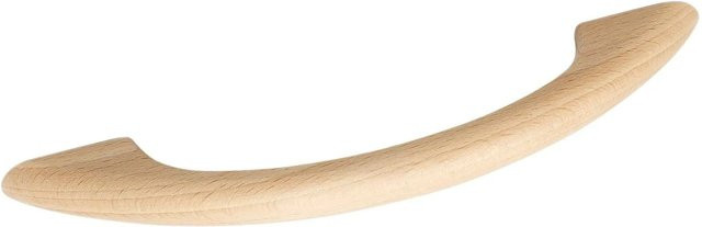 Möbelgriff La Nordica in Buche, Farbe Beige, Breite: 128 mm, Höhe: 172 mm - Bild 1