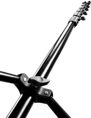 Walimex Pro Air Jumbo 730 Lampenstativ aus Aluminium in Schwarz, Arbeitshöhe: 162 - 730 cm - Bild 1
