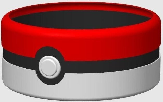 TAKARA TOMY Pokemon Poke Ball Bonbon-Aufbewahrungsschale, 7 cm - Bild 1