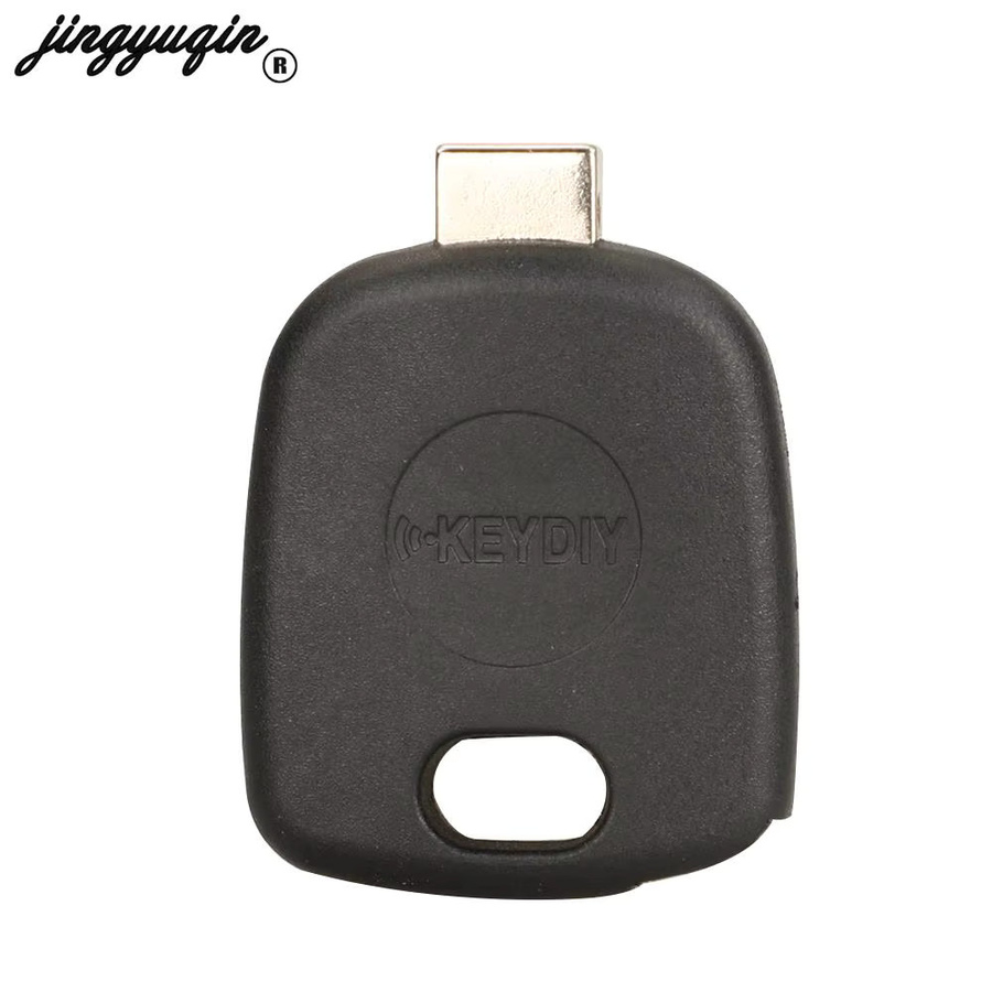 Jingyuqin KEYDIY Universal Transponder Auto Schlüssel Shell mit Center Groove Blade und Chip Halter, Farbe: Schwarz - Bild 3