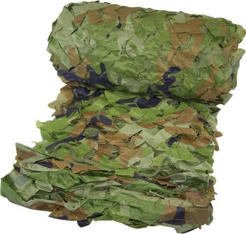 Berger & Schröter Tarnnetz Sichtschutz aus Polyester in Grün, Breite: 300 cm, Höhe: 200 cm - Bild 1