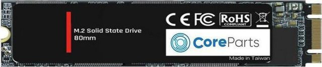 CoreParts CPSSD-M.2SATA-1TB Interne SSD M.2 SATA III mit 1000 GB in Schwarz - Bild 1