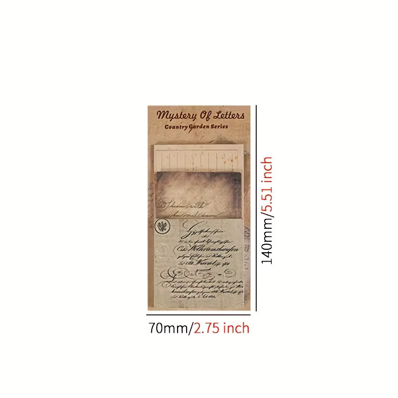 60 Stück Vintage Garten Scrapbooking Papier Set, dekoratives Retro Bastelmaterial in Mehrfarbig, mattes Konstruktionspapier für DIY Kunstprojekte - Bild 4