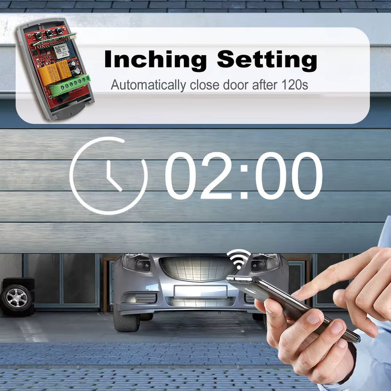 Tuya Smart Universal Garage Tor Empfänger mit 433 MHz Wifi Tor Controller und 2 Relais Öffner - Bild 4
