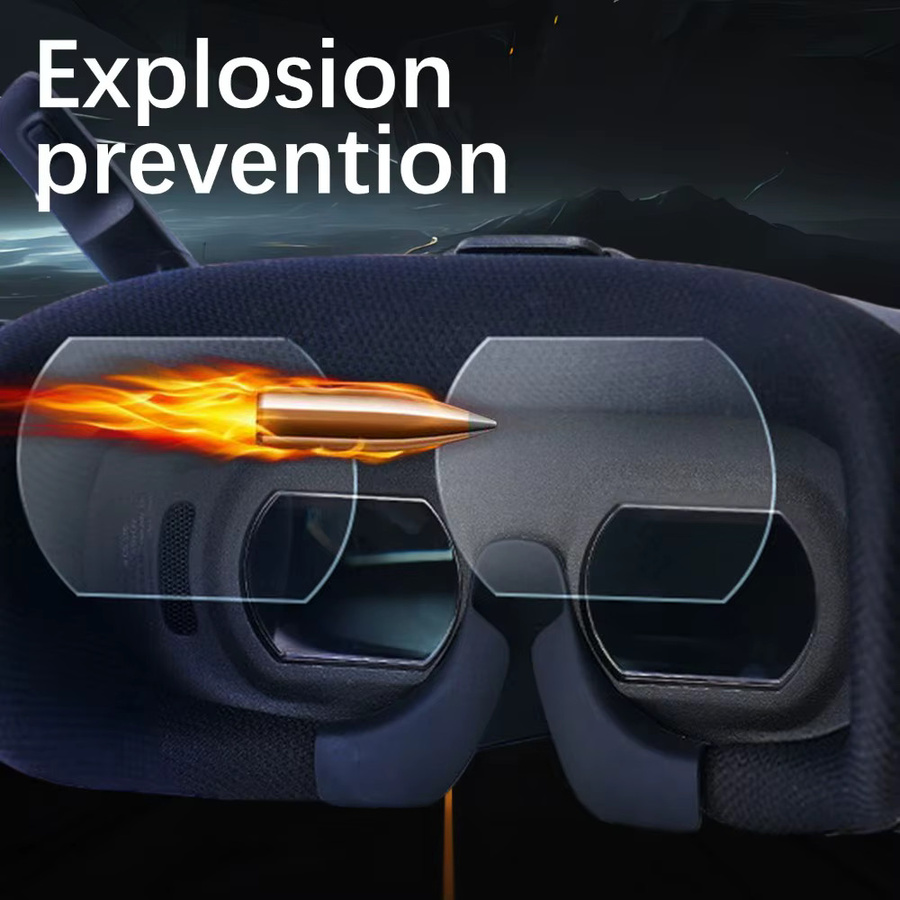 DJI Goggles N3 Displayschutzfolie aus gehärtetem Glas, Set mit 1–5 Stück, transparent, HD-klar und kratzfest - Bild 2