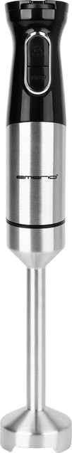 Emerio Stabmixer HB-132381.1 in Silber und Schwarz mit Edelstahl-Elementen, Höhe: 42 cm, Durchmesser: 5 cm - Bild 1