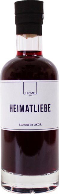Home 1968 Blaubeerlikör, Deutschland, 18% Vol., 0,2 l - Bild 1