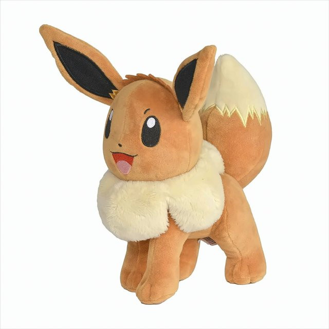 Jazwares Pokémon Evoli, Plüschfigur, 20cm - Bild 1