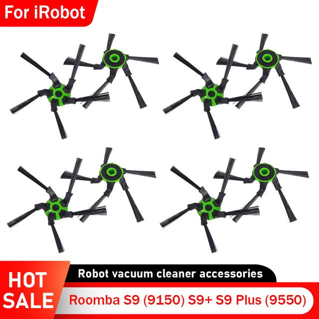 Seitenbürsten-Ersatzteile für iRobot Roomba S9, S9+, 9150 und 9550 Roboterstaubsauger Zubehör - Bild 1